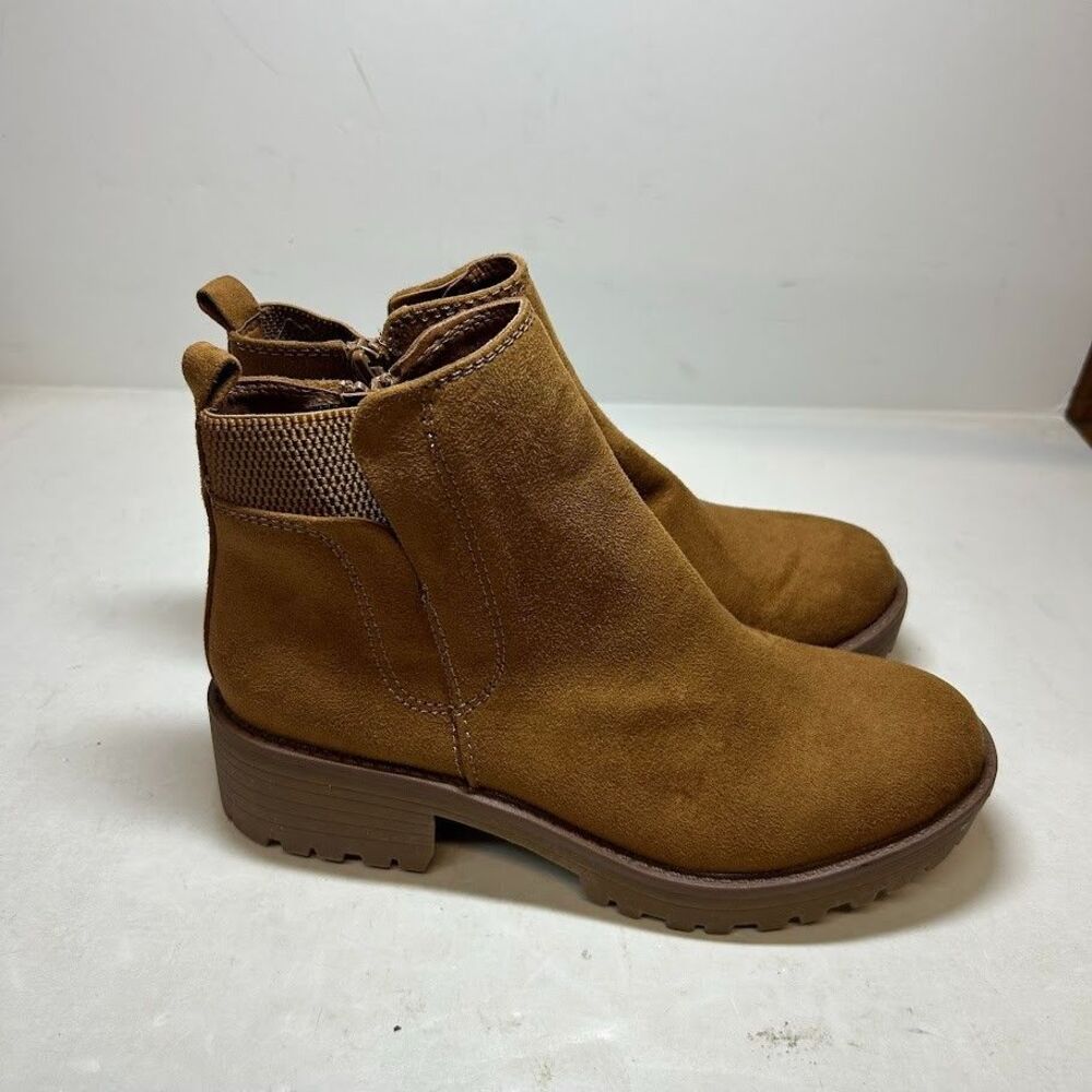 Sun Stone Womens 10 M Bran Brown Kandy Ankle Booties DISPLAY RH0 - Picture 3 of 5